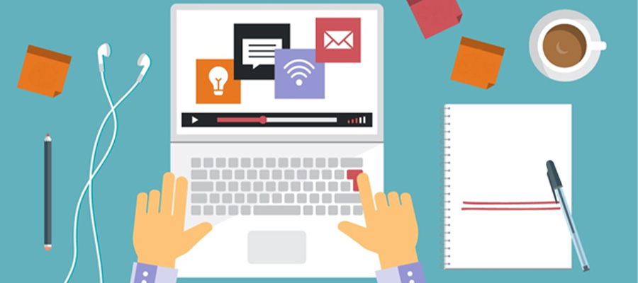 عکس تولید محتوا