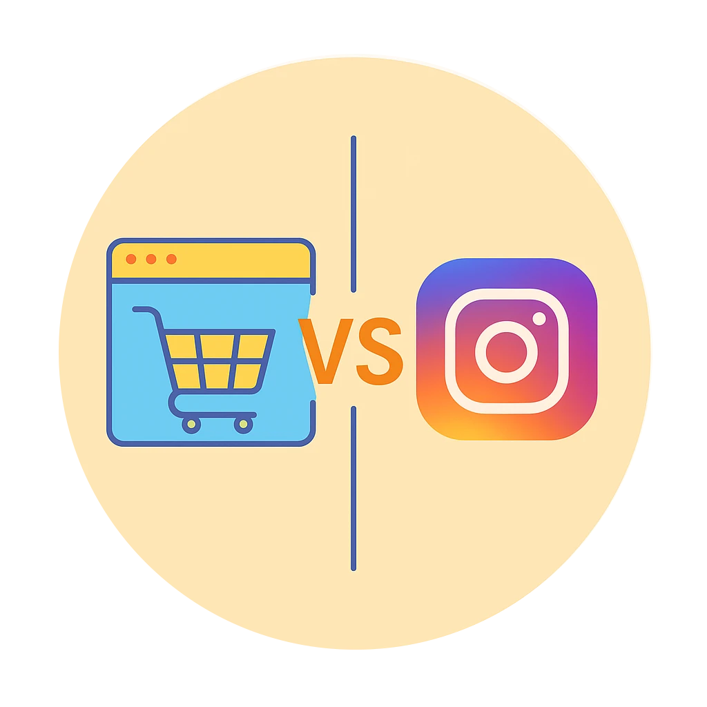 سایت یا اینستاگرام؟