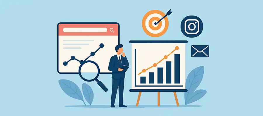 7 گام حرفه‌ای تحلیل رقبا در بازاریابی اینترنتی | سایت و اینستاگرام با نقشه راه